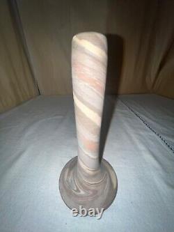 Niloak Mission Swirl Pottery Bud Vase-2nd Art Mark-Arts & Crafts-Benton AR