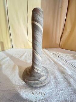 Niloak Mission Swirl Pottery Bud Vase-2nd Art Mark-Arts & Crafts-Benton AR