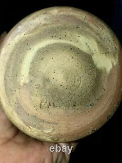 Niloak Pottery 1920-24 Mission Swirl Arts & Crafts Vase First Art Mark 8 Inches
