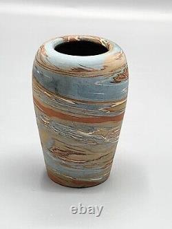 Niloak Pottery Mission Swirl Vintage Vase Arts Crafts Style Great Form