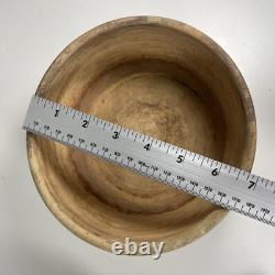 OLD ANTIQUE Weller Pottery Claywood Pottery WINGED LION Matte Bowl ARTS CRAFTS