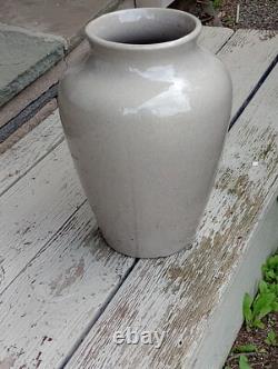 Old Large Arts & Crafts Pottery Vase Zanesville Or Ohio