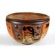 Otto Heino California Studio Art Pottery Textured Vase Bowl Vintage 2003 Large