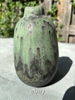 Outstanding Maigon Daga Studio Pottery Weed Pot Vase Arts & Crafts Style