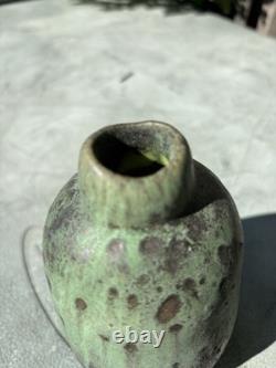 Outstanding Maigon Daga Studio Pottery Weed Pot Vase Arts & Crafts Style