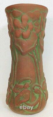 PETERS AND REED POTTERY Moss Aztec Nasturtium 10 inch Vase Arts & Crafts