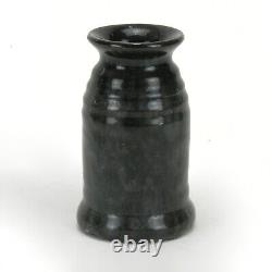 PRP Saturday Evening Girls Paul Revere Pottery black thrown vase Arts & Crafts
