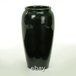 PRP Saturday Evening Girls Paul Revere Pottery gloss black vase Arts & Crafts