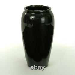 PRP Saturday Evening Girls Paul Revere Pottery gloss black vase Arts & Crafts