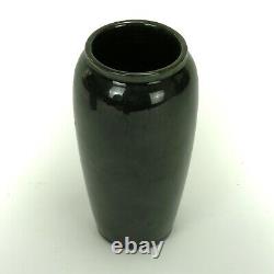 PRP Saturday Evening Girls Paul Revere Pottery gloss black vase Arts & Crafts