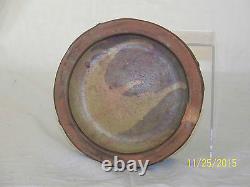 Peters & Reed Antique c1900 American Art Pottery Arts & Crafts DragonFly Bowl