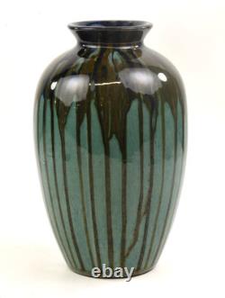 Peters and Reed Arts & Crafts Large 9.5 Shadow Ware Vase