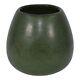 Peters And Reed Vintage Arts And Crafts Pottery Mottled Matte Green Ceramic Vase