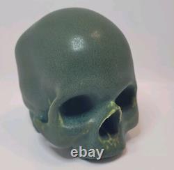 Pottery Halloween Skull Arts & Crafts Inspired Gothic Medieval Scary Nice Sculpt