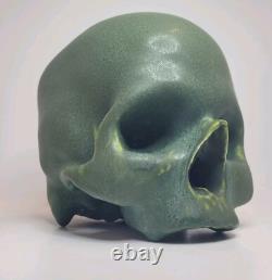 Pottery Halloween Skull Arts & Crafts Inspired Gothic Medieval Scary Nice Sculpt
