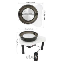 Pottery Wheel 12.6in/32cm Ceramic Wheel Machine Clay Forming DIY Art Craft White