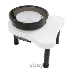 Pottery Wheel 12.6in/32cm Ceramic Wheel Machine Clay Forming DIY Art Craft White