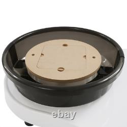Pottery Wheel 12.6in/32cm Ceramic Wheel Machine Clay Forming DIY Art Craft White