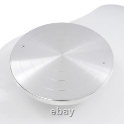 Pottery Wheel 12.6in/32cm Ceramic Wheel Machine Clay Forming DIY Art Craft White