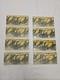 Pratt & Larson Pinecone & Branch Lot Of 8 Tiles 4x8, See Pics, Minor Chips