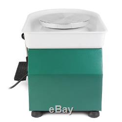 Pro 25CM Electric Pottery Wheel Machine For Ceramic Work Clay Art Craft 220V