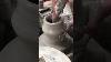 Production Of Ceramic Arts And Crafts Pottery Vase Shorts Ceramic Throw Wheel How