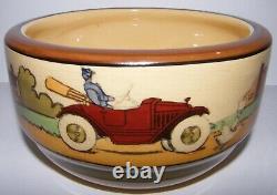 RARE Antique 1920s ROSEVILLE TOURIST Pottery 6 Fern Bowl Planter Arts & Crafts