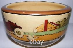 RARE Antique 1920s ROSEVILLE TOURIST Pottery 6 Fern Bowl Planter Arts & Crafts