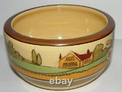 RARE Antique 1920s ROSEVILLE TOURIST Pottery 6 Fern Bowl Planter Arts & Crafts