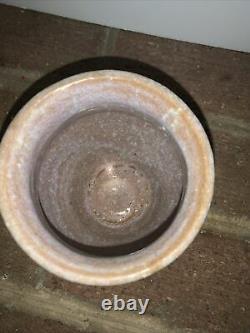 RARE Pewabic Pottery Vase White Powder Glaze Detroit Michigan Arts & Crafts? Tb