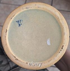 RARE/UNIQUE Roseville Rosecraft Panel Vase Experimental 10 1/4H