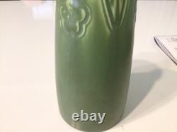 ROOKWOOD ART POTTERY VASE # 2108 DATED 1921 Matte Green 6 1/4 Inches
