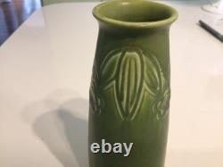 ROOKWOOD ART POTTERY VASE # 2108 DATED 1921 Matte Green 6 1/4 Inches