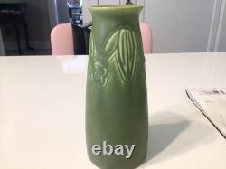 ROOKWOOD ART POTTERY VASE # 2108 DATED 1921 Matte Green 6 1/4 Inches