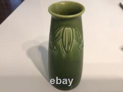 ROOKWOOD ART POTTERY VASE # 2108 DATED 1921 Matte Green 6 1/4 Inches