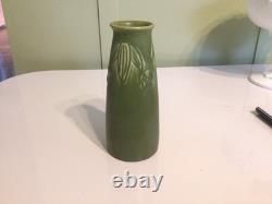 ROOKWOOD ART POTTERY VASE # 2108 DATED 1921 Matte Green 6 1/4 Inches