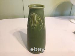 ROOKWOOD ART POTTERY VASE # 2108 DATED 1921 Matte Green 6 1/4 Inches