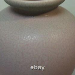 ROOKWOOD ARTS & CRAFTS ART POTTERY VASE #605, MATTE FINISH, c. 1921