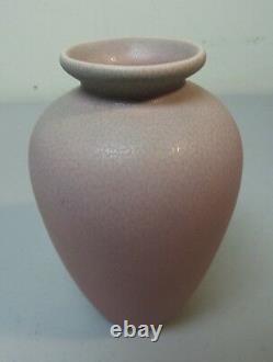 ROOKWOOD ARTS & CRAFTS ART POTTERY VASE #605, MATTE FINISH, c. 1921