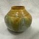 Roseville-imperial Ii Squat Vase # 466-4 Deep Mottled C. 1932