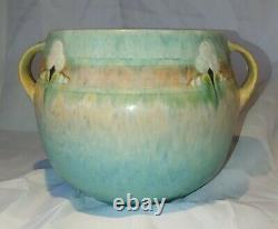 ROSEVILLE MONTICELLO Pottery Green Glaze 559-5 ARTS & CRAFTS