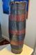 Randy Johnston Striped Vase Cylindrical Stamped Studio Pottery