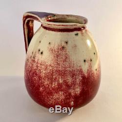 Rare Antique Arts And Crafts Ruskin Pottery High Fired Jug William Howson Taylor