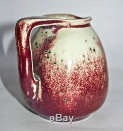 Rare Antique Arts And Crafts Ruskin Pottery High Fired Jug William Howson Taylor