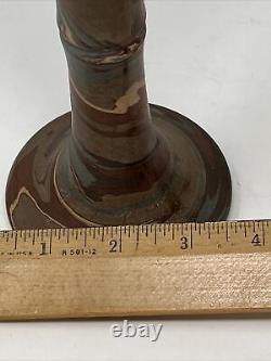 Rare Antique! NILOAK Mission Swirl Art & Craft Pottery One Bud Vase circa 1915