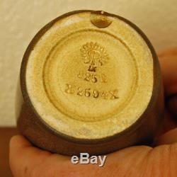 Rare Antique Rookwood Pottery Arts Crafts Vase IX 1909 #925E Trial Glaze Mark