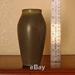 Rare Antique Rookwood Pottery Arts Crafts Vase IX 1909 #925E Trial Glaze Mark