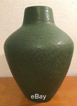 Rare Antique Van Briggle Pottery Vase Matt Green Shape 320 Arts & Crafts Mission
