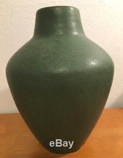 Rare Antique Van Briggle Pottery Vase Matt Green Shape 320 Arts & Crafts Mission