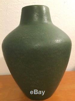 Rare Antique Van Briggle Pottery Vase Matt Green Shape 320 Arts & Crafts Mission